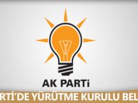AK PARTİ’DE YÜRÜTME KURULU BELİRLENDİ