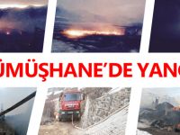 GÜMÜŞHANE'DE YANGIN