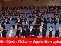 Okul Müdürleriyle 2. Yarıyıl Değerlendirme Toplantısı Yapıldı