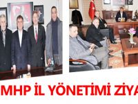 MHP İL YÖNETİMİ'NDEN ZİYARET