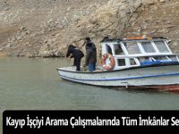 Kayıp İşçiyi Arama Çalışmalarında Tüm İmkânlar Seferber Ediliyor