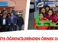 GÜMÜŞHANELİ ÜNİVERSİTE ÖĞRENCİLERİNDEN ÖRNEK DAVRANIŞ