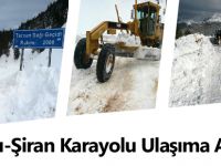 İkisu-Şiran Karayolu Ulaşıma Açıldı