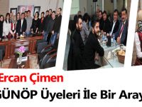 Başkan Çimen, GÜNÖP Üyeleri İle Bir Araya Geldi
