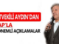 MİLLETVEKİLİ AYDIN'DAN DOKAP'LA İLGİLİ ÖNEMLİ AÇIKLAMALAR