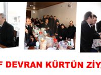 YUSUF DEVRAN KÜRTÜN ZİYARETİ