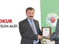 OKUR GÖREVİ TESLİM ALDI