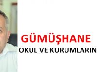 GÜMÜŞHANE OKUL VE KURUMLARINA KİTAP