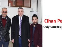 Cihan Pektaş Olay Gazetesini Ziyaret Etti.