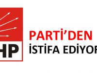 PARTİ'DEN İSTİFA EDİYORLAR