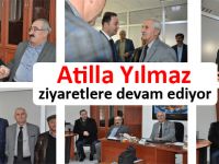 Yılmaz, ziyaretlere devam ediyor