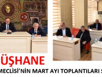 GÜMÜŞHANE İL GENEL MECLİSİ’NİN MART AYI TOPLANTILARI SONA ERDİ