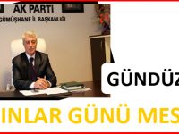 GÜNDÜZ’DEN KADINLAR GÜNÜ MESAJI