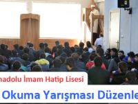 Fatih Anadolu İmam Hatip Lisesi Hutbe Okuma Yarışması Düzenlendi