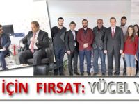 ŞEHİR İÇİN  FIRSAT: YÜCEL YAVUZ