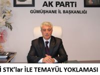 AK PARTİ STK’lar İLE TEMAYÜL YOKLAMASI YAPACAK