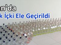 Şiran'da Kaçak İçki Ele Geçirildi