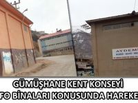 GÜMÜŞHANE KENT KONSEYİ,  ESKİ TRAFO BİNALARI KONUSUNDA HAREKETE GEÇTİ