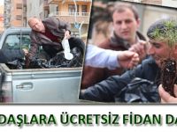 VATANDAŞA ÜCRETSİZ FİDAN DAĞITIMI