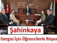 Şahinkaya “Patika” Dergisi İçin Öğrencilerle Röportaj Yaptı