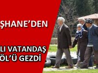 GÜMÜŞHANE’DEN 100 YAŞLI VATANDAŞ UZUNGÖL’Ü GEZDİ