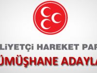 MHP GÜMÜŞHANE ADAYLARI KESİNLEŞTİ