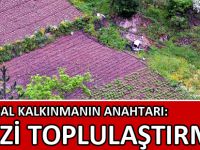 TARIMSAL KALKINMANIN ANAHTARI: ARAZİ TOPLULAŞTIRMASI