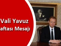Vali Yavuz Polis Haftası Mesajı Yayınladı