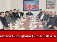 İstanbul Feshane Gümüşhane Günleri İstişare Toplantısı