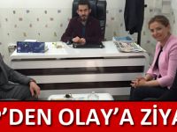 CHP’DEN OLAY’A ZİYARET