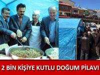 KELKİT’TE 2 BİN KİŞİYE KUTLU DOĞUM PİLAVI DAĞITILDI