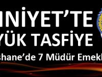 SON DAKİKA : Gümüşhane’de 7 Müdür Emekli Edildi