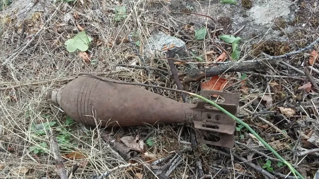 1. Dünya Savaşı’ndan kalma patlamamış havan mermisi bulundu