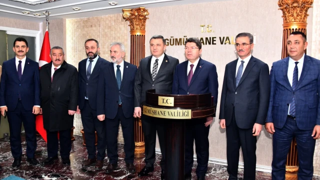 Adalet Bakanı Tunç: “Gümüşhane En Güzel Hizmetlere Layık”