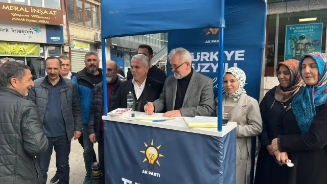 Ak Parti Gümüşhane Teşkilatından Kelkit’te Üye Çalışması