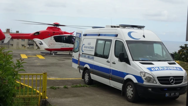 Ambulans helikopter geçen yıl 299 hasta için havalandı