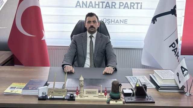 Anahtar Parti Gümüşhane Teşkilat Başkanı Gül: "Maddi ve manevi tek kaynağımız millettir"