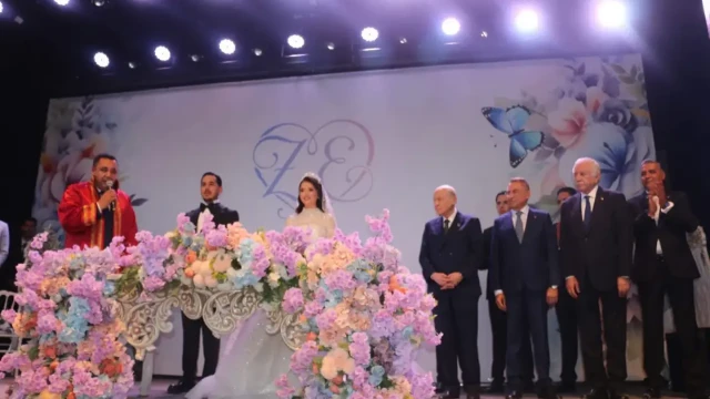 Ankara'daki Dev Nikah Töreninde Gümüşhane Sürprizi: Nikahı Başkan Başer Kıydı