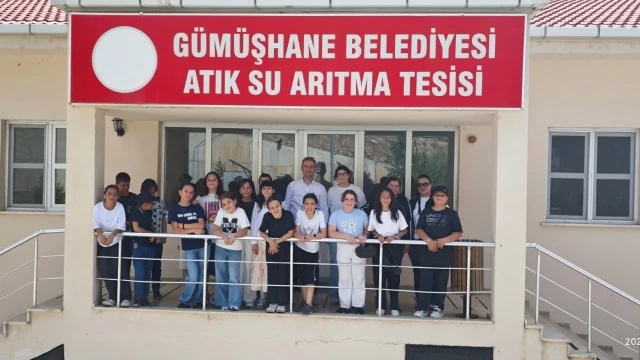 Atatürk İlkokulu Öğrencilerinden Atık Su Arıtma Tesisine Teknik Gezi