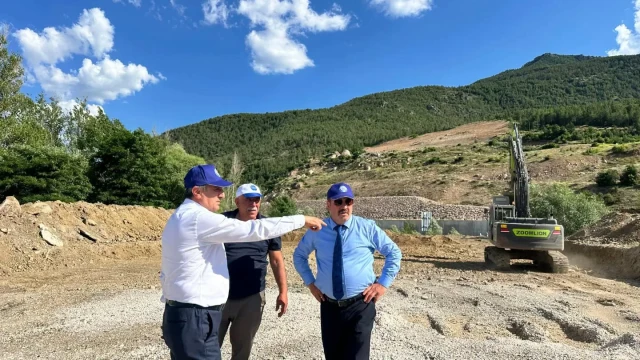Bahçeli'de Dev Proje Yerinde İncelendi