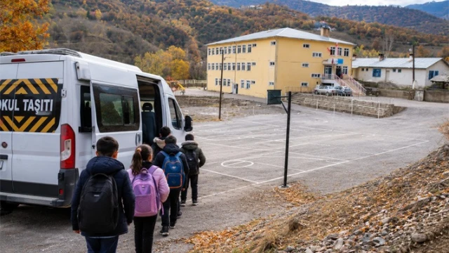 Bakan Gelmeyince Öğrenci Servisi de Gitti! — Fotoğraf 1