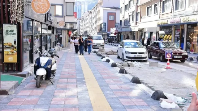Başkan Başer’in kaldırım çalışmalarına Ülkü Ocakları’ndan teşekkür