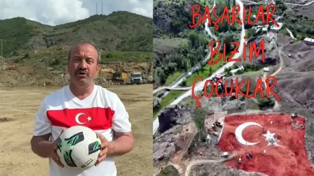 Başkan Tanış’tan Milli Takıma Destek Klibi