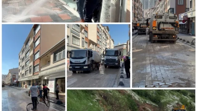 Belediye Ekipleri Selin İzlerini Silmek İçin Sahada