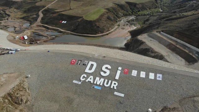 Çamur Barajı'nda su tutuldu — Fotoğraf 5