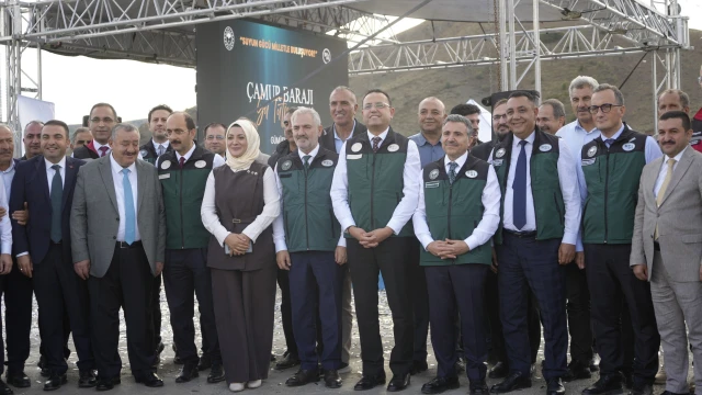 Çamur Barajı'nda su tutuldu — Fotoğraf 10