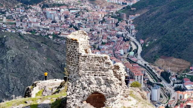 Çıkanların ayaklarını titreten 1500 yıllık kale: Canca Kalesi