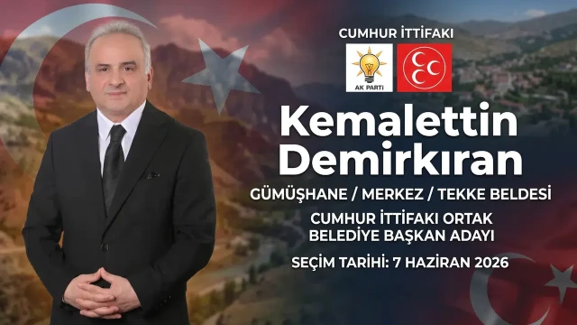 Cumhur İttifakı'nın Tekke Belediye Başkan Adayı Kemalettin Demirkıran oldu