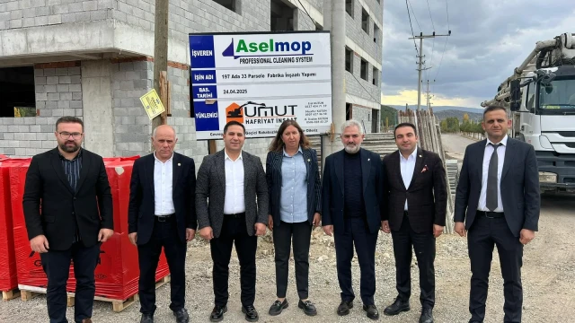 Ekinci’den Şiran’da Fabrika Ziyareti