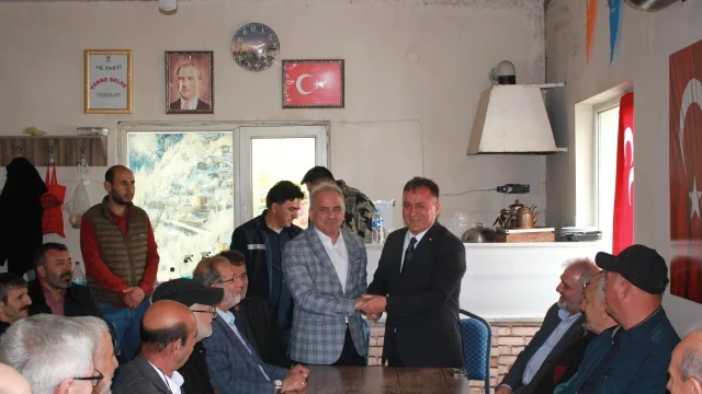 Ercan Çimen Tekke’de Seçim Çalışmalarına Katıldı
